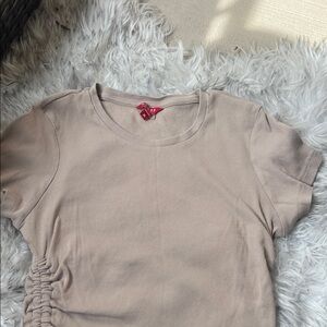 Guess Taupe Short Sleeve Tee